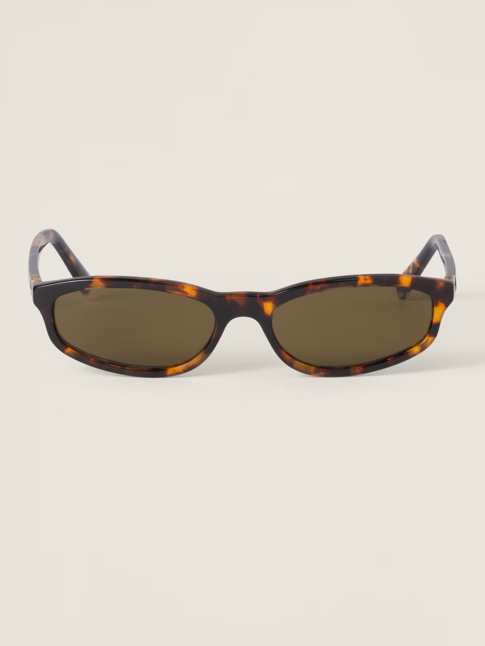 Authentic Miu Miu Regard Sunglasses in Loren Green Lenses & Tortoise